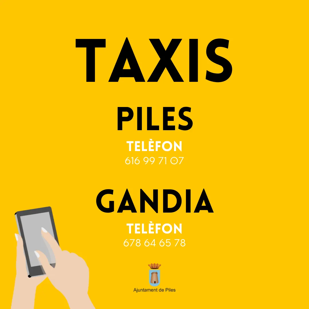 Taxi Piles Gandía: La forma más rápida de trasladarte - Cuánto cuesta un taxi de Piles a Gandía taxi piles gandia - Cuánto cuesta un taxi de Piles a Gandía