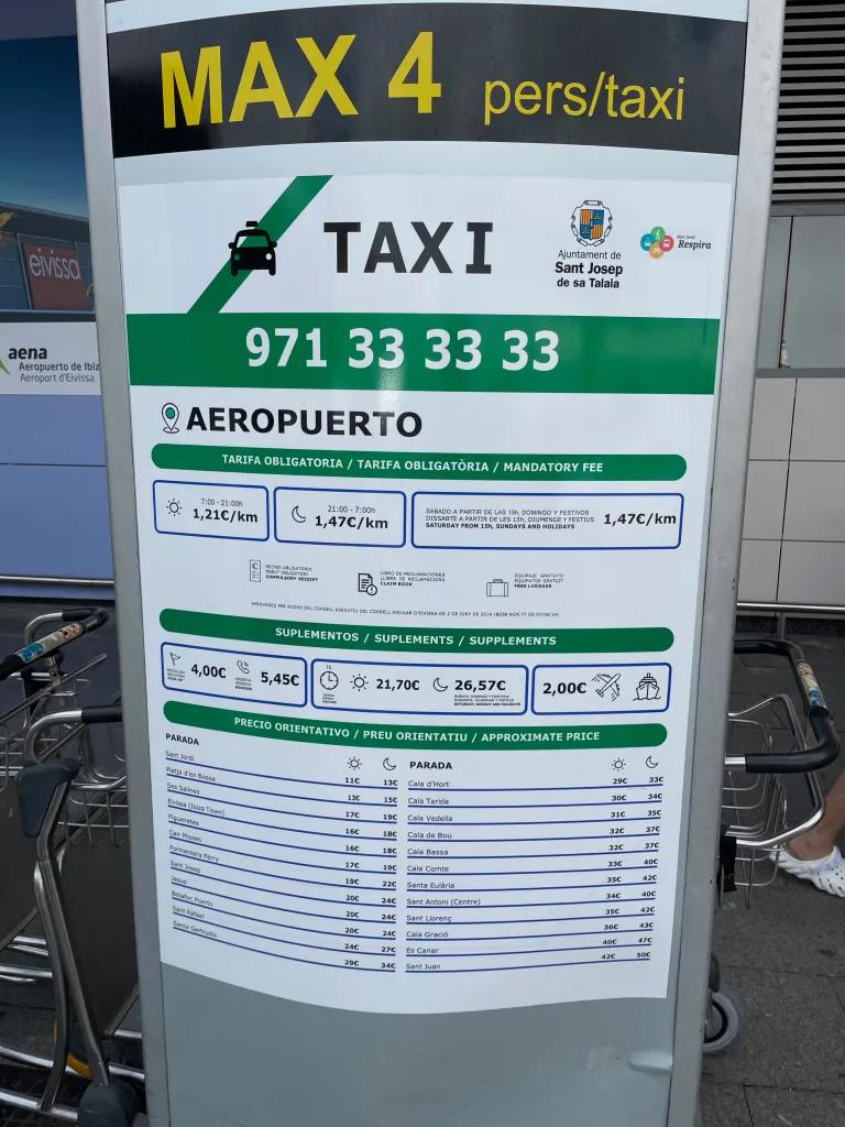 Ibiza Airport to Ibiza Town Taxi Cost - How far is Ibiza Town from airport ibiza airport to ibiza town taxi cost - How far is Ibiza Town from airport