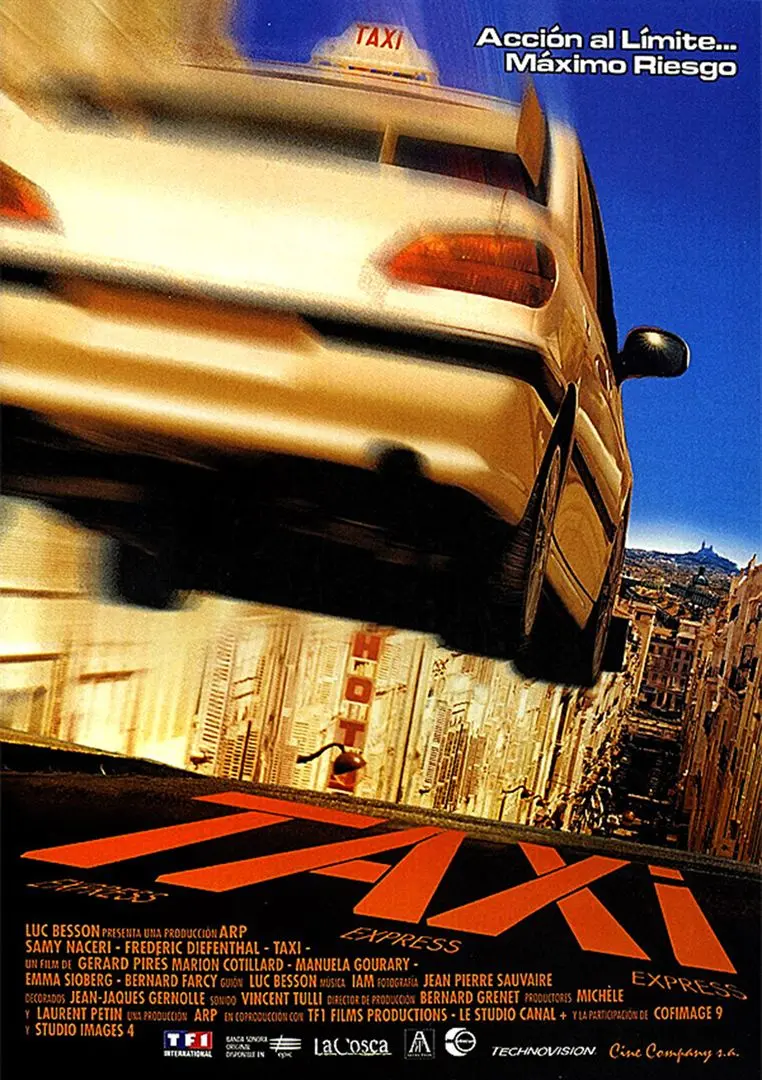 La película Taxi: una divertida comedia de acción - Quién protagonizo taxi la película taxi - Quién protagonizo taxi